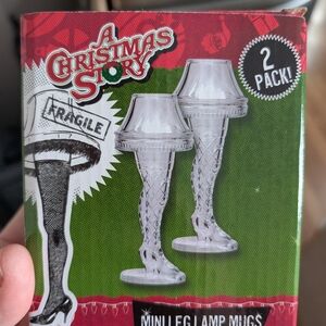 Brand New A Christmas Story Mini Leg Lamp Mugs